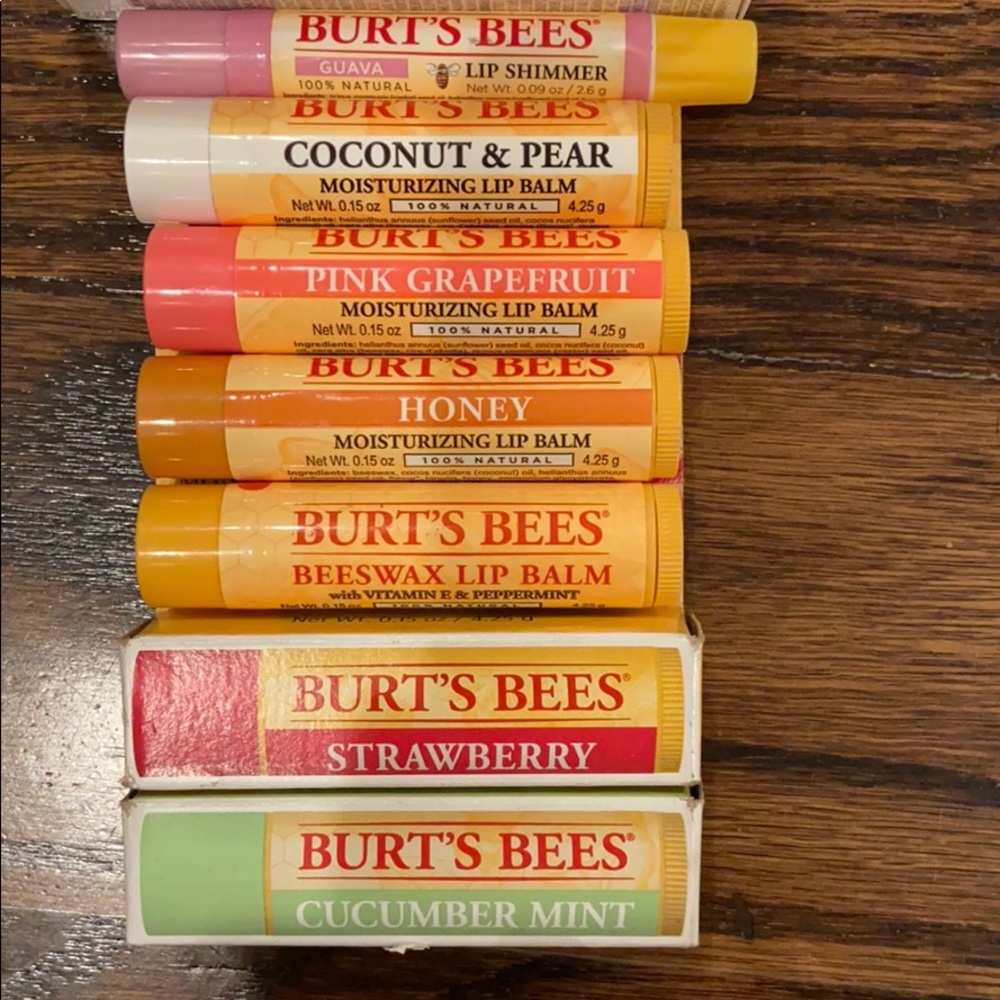 Burts bees chapstick pack